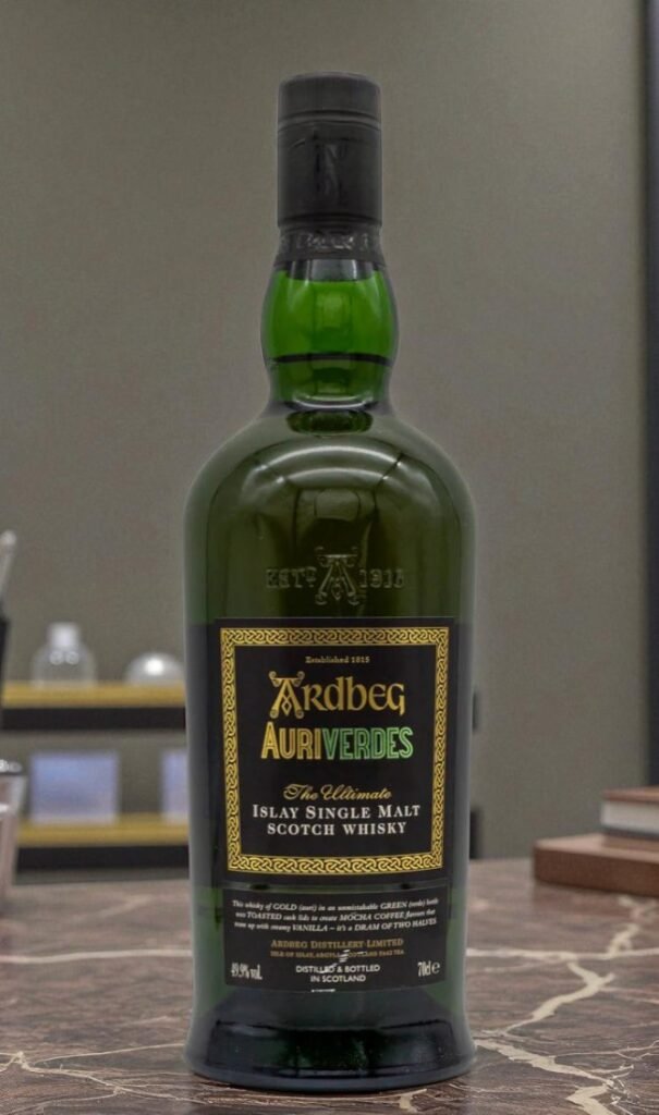 Ardbeg Auriverdes 🥃 - พรีเมียมวิสกี้ที่เข้ากับบุหรี่ 🍂