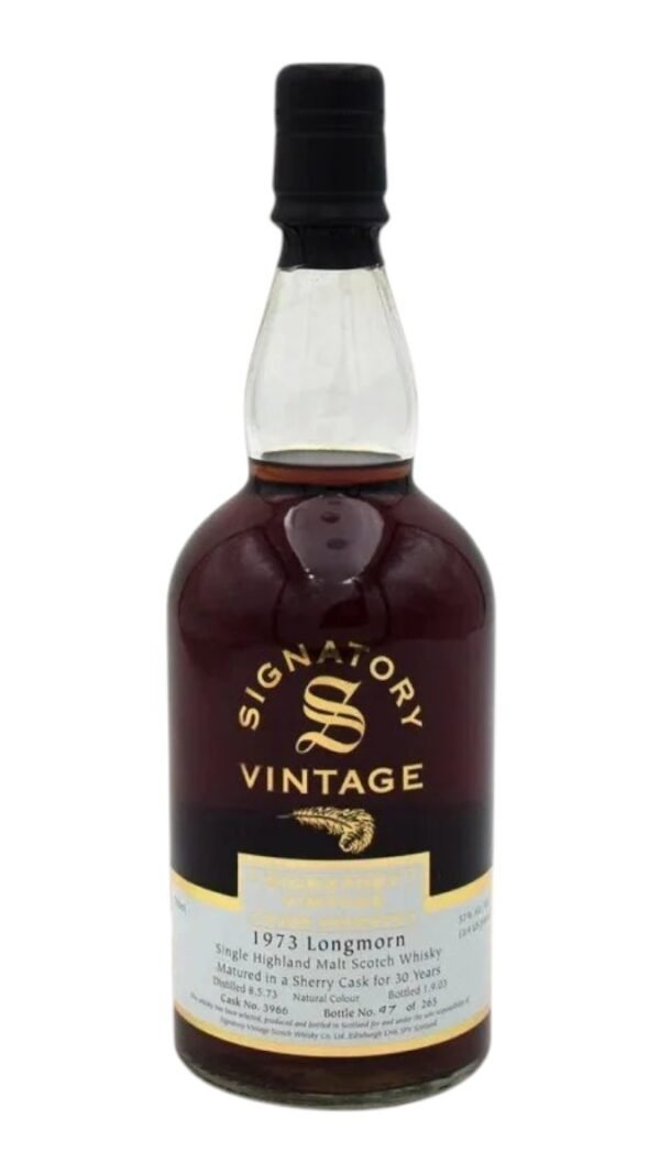 Longmorn 1973 30 Year Old Sherry Cask เหมาะสำหรับการจับคู่กับอาหารประเภทไหน?