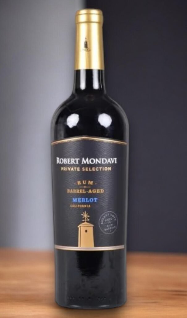 เหล้านอก Robert Mondavi Private Selection Rum Barrel Aged Merlot 2019