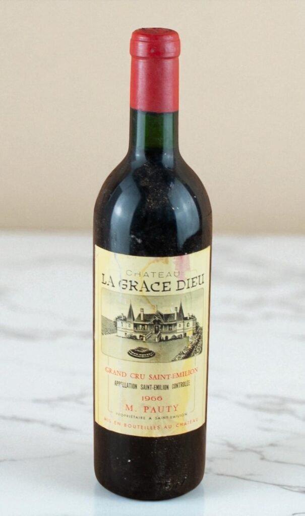 ไวน์เก่า 1966 Chateau La Grace Dieu 🗓️🍾