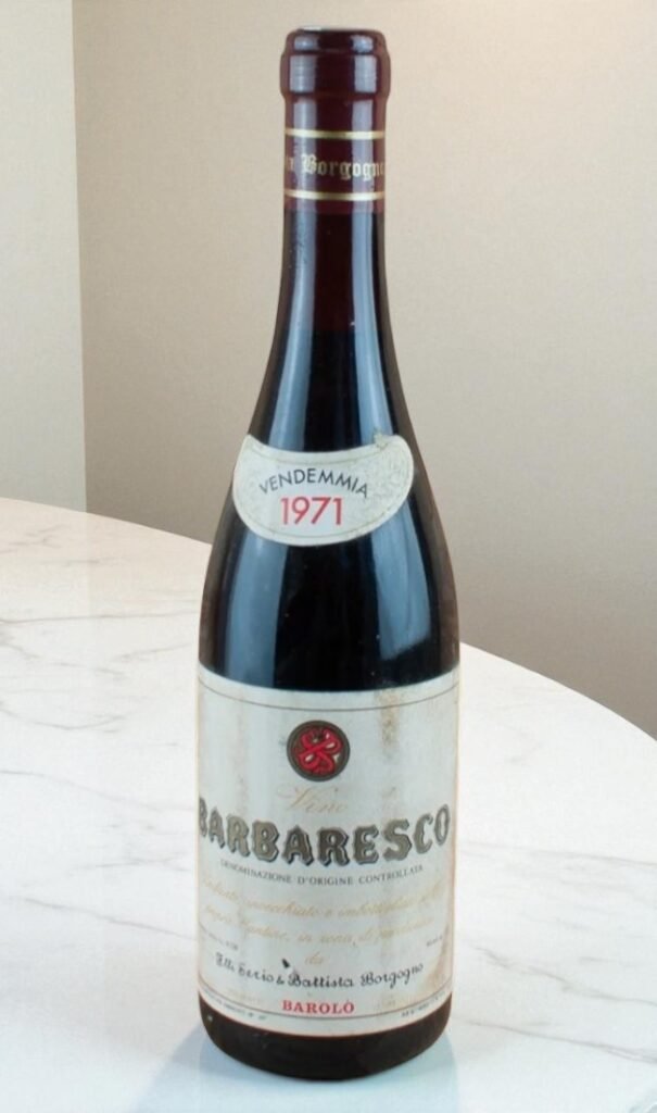 Vintage Barbaresco 1971 🇮🇹