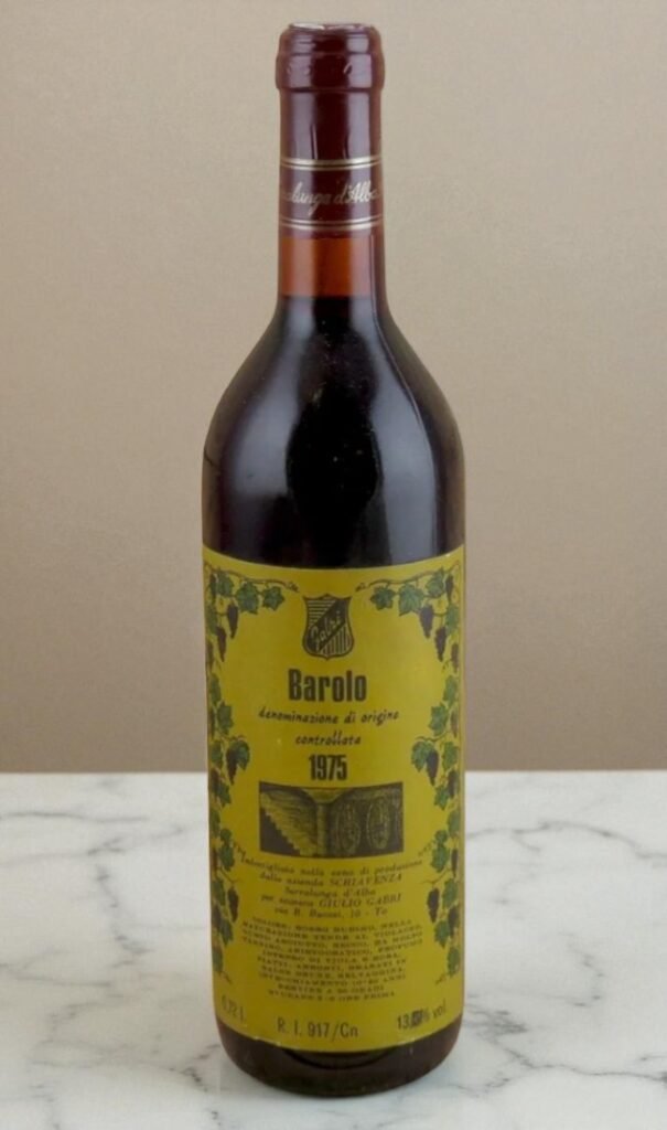 Aged Italian Wine 1975 🇮🇹