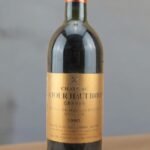 What is the average price of 1980 Chateau La Tour Haut Brion?
