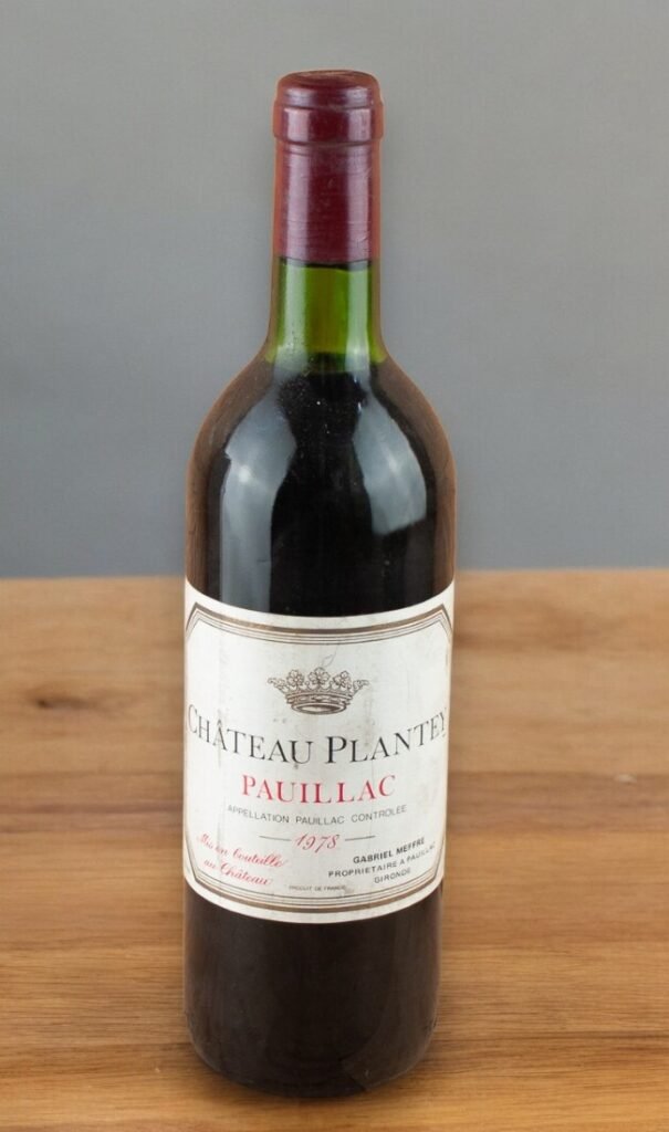 What is the tasting profile of 1978 Chateau Plantey?