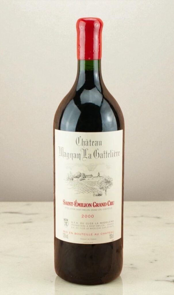 2000 Chateau Magnan La Gaffeliere Magnum ความเป็นกรด 🍋,