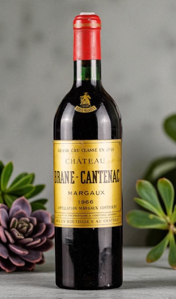 1966 Brane-Cantenac คู่อาหารฝรั่งเศส 🍽️🧀🍷