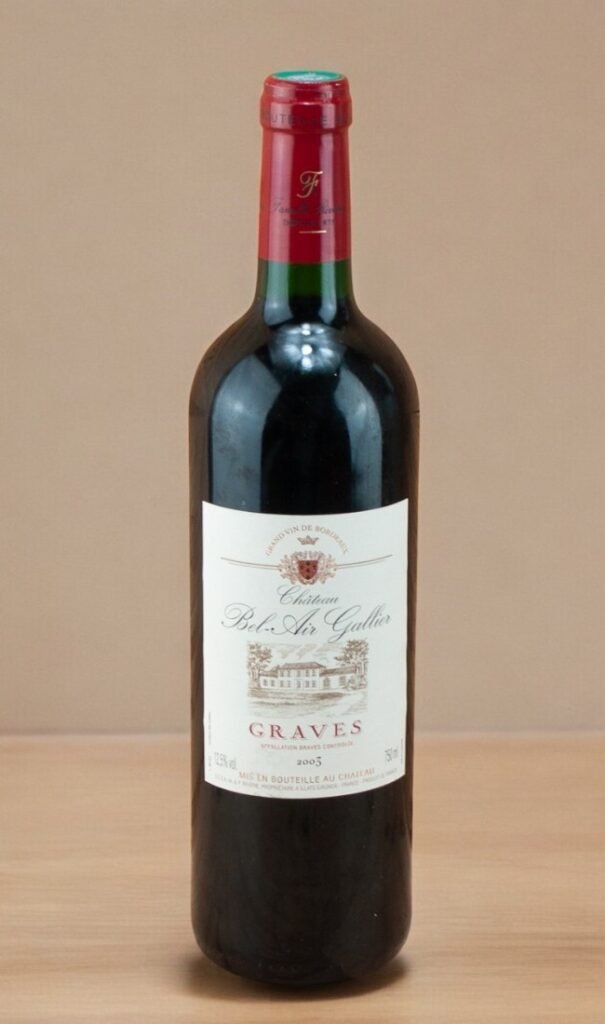 2003 Chateau Bel Air Gallier ไวน์🍷,