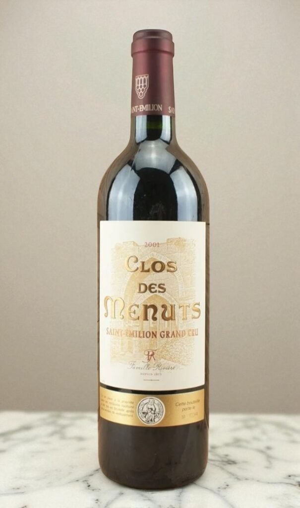 2001 Clos des Menuts อายุไวน์ ⏳,