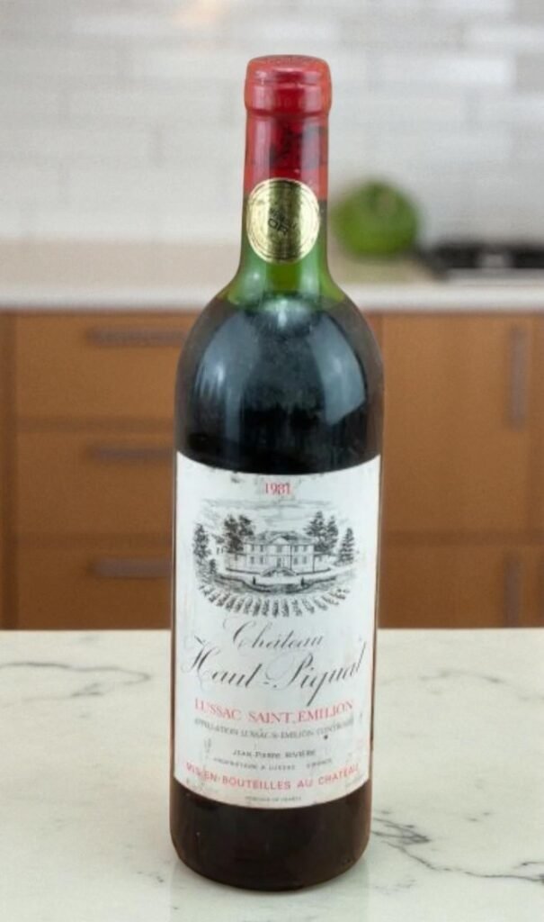 1981 Chateau Haut Piquat 🍷,
