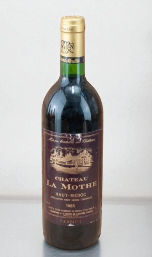 1983 Chateau la Mothe การจับคู่กับอาหาร