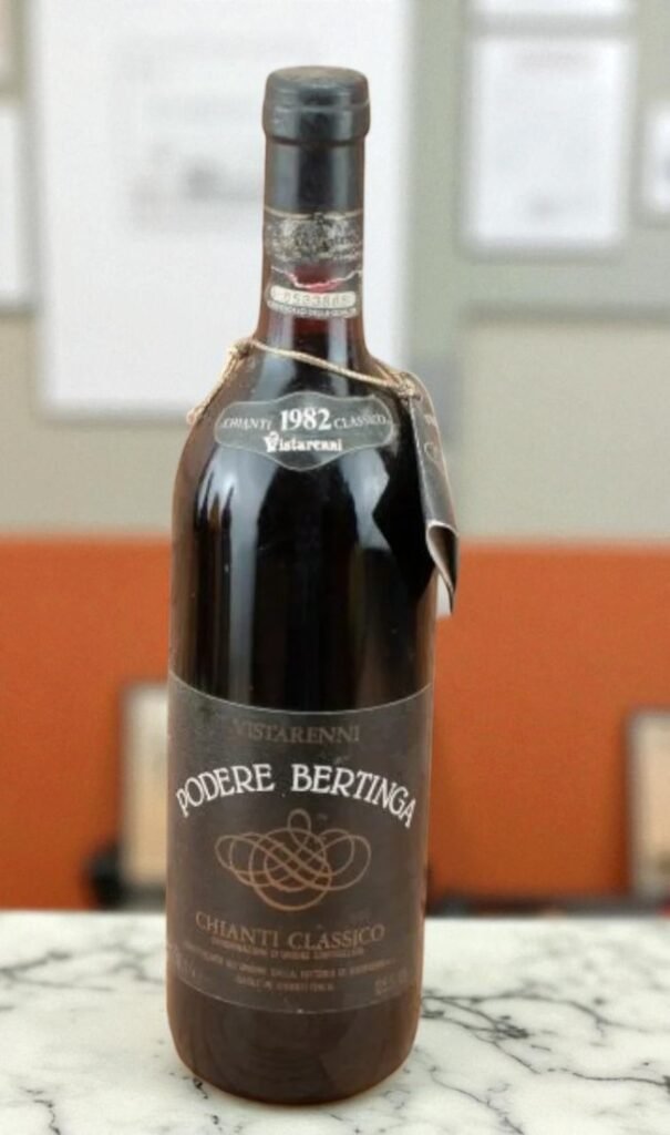 1982 Chianti Classico Vistarenni Podere Bertinga ความเป็นมา 📜,