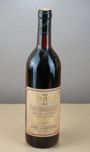 1986 Nebbiolo delle Langhe Icardi รสชาติ