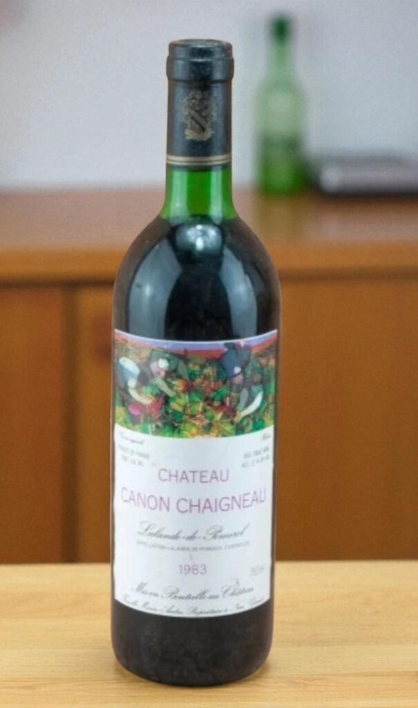 1983 Chateau Canon Chaigneau ไวน์แดง 🍷,