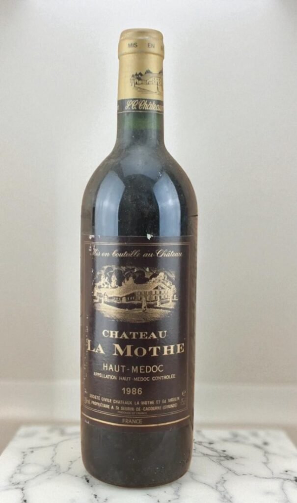 1986 Chateau la Mothe 🍷,