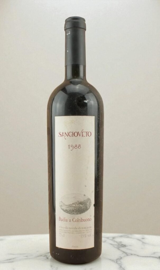 1988 Sangioveto Badia a Coltibuono แนะนำ 👍,