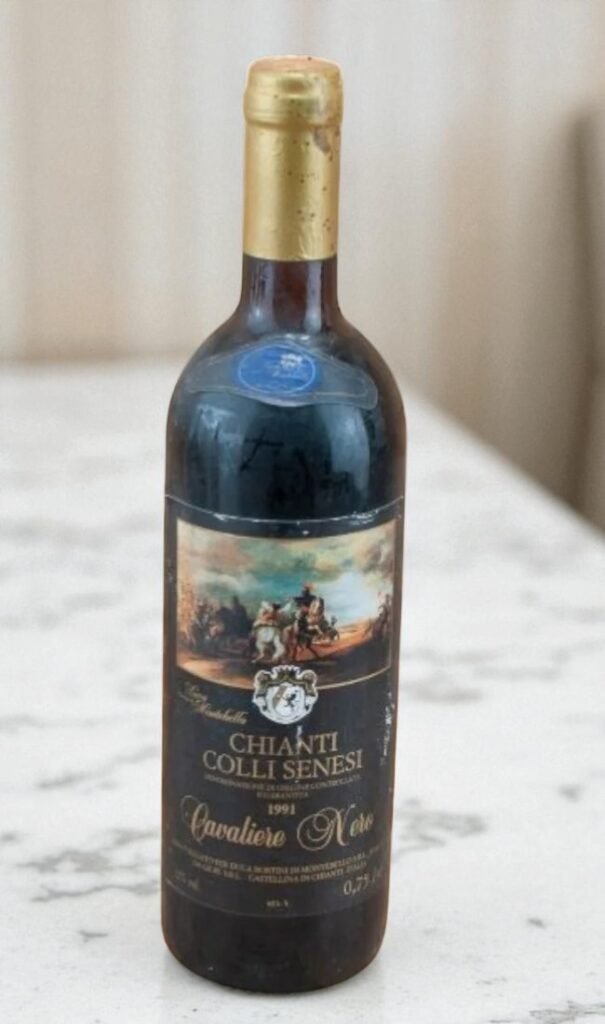 1991 Chianti Colli Senesi Cavaliere Nero รสชาติ 🍂