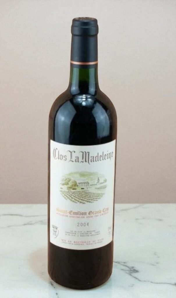 ไวน์แดง 2004 Clos la Madeleine 🍇,
