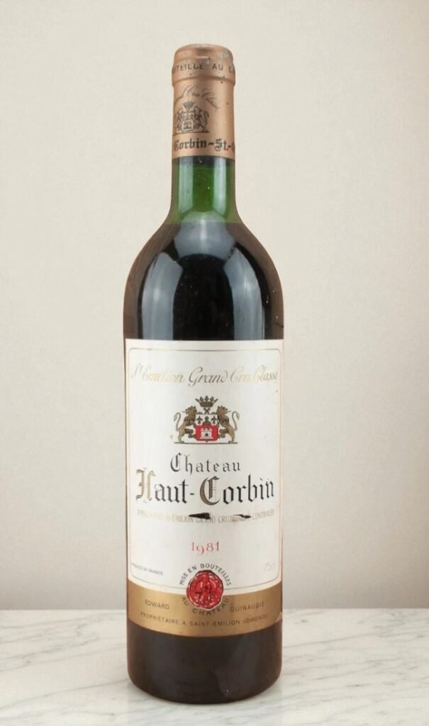 1981 Chateau Haut Corbin