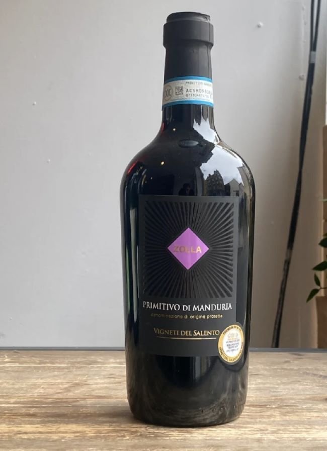 Zolla Primitivo di Manduria โฉมใหม่
