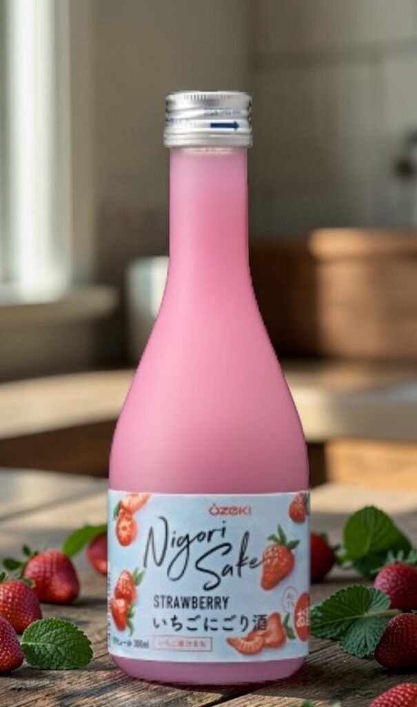 Ozeki Strawberry Nigori Sake กินกับอะไร